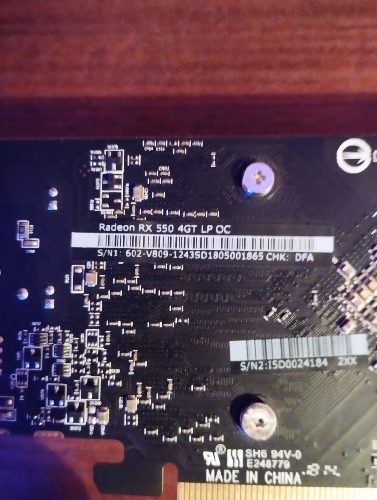 MSI Radeon рх 550 4GT LP OC