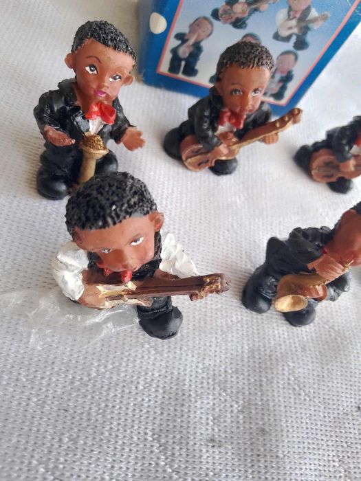 Figurki zespół muzyków