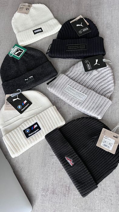Шапка бини Puma Mercedes-AMG Petronas F1 Statement Beanie