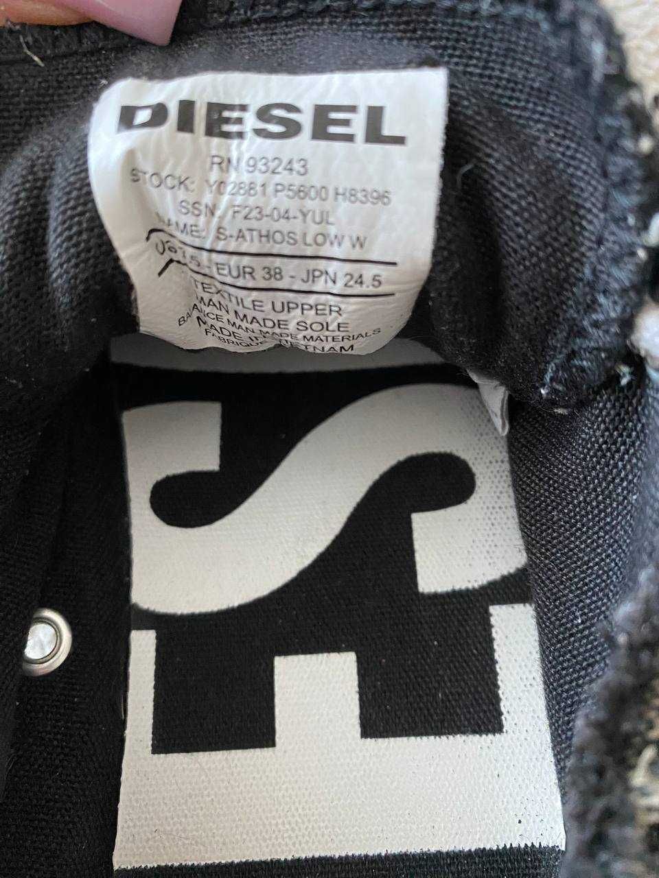 кеды diesel  размер 38