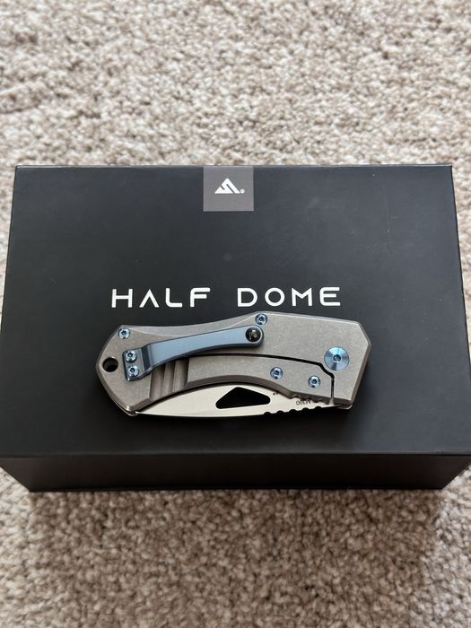 Складний ніж Summit knife Half Dome M390 Titanium