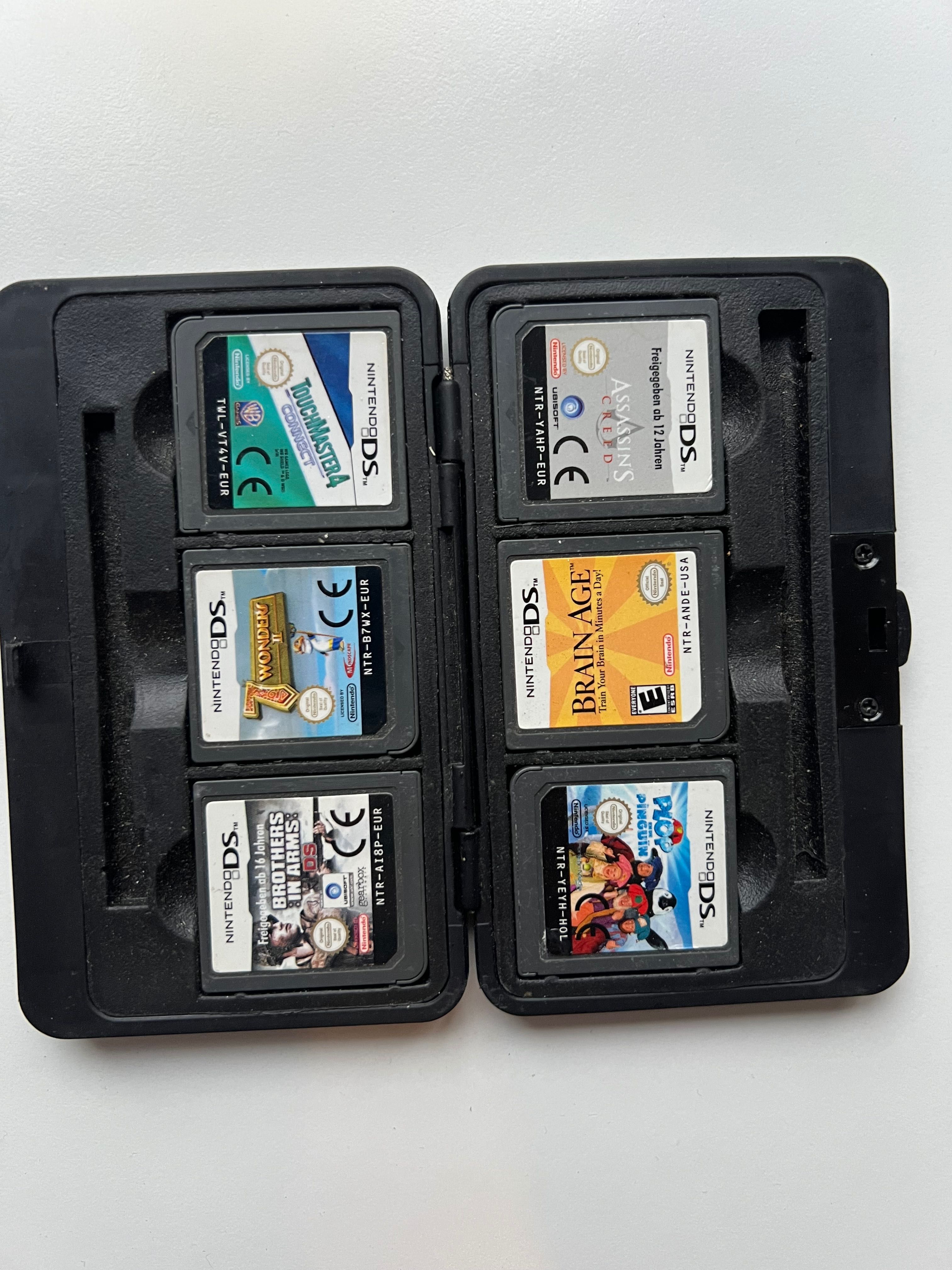 Nintendo DS 6 x gra + Etui