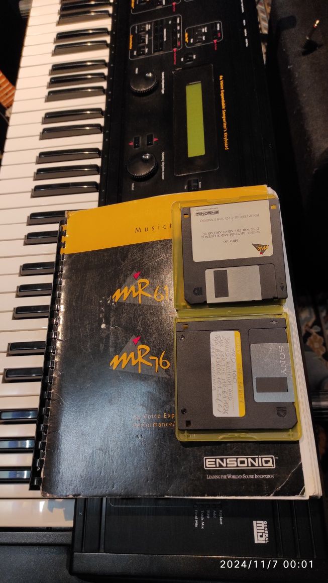 Ensoniq Mr61 znakomity keyboard syntezator lepsze od Korga i Rolanda