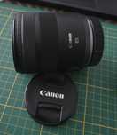 Obiektyw canon rf 85mm f2 macro plus osłona przeciw słoneczna