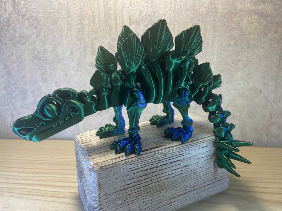 Рухлива іграшка Skeleton Stegosaurus (3D принтер)