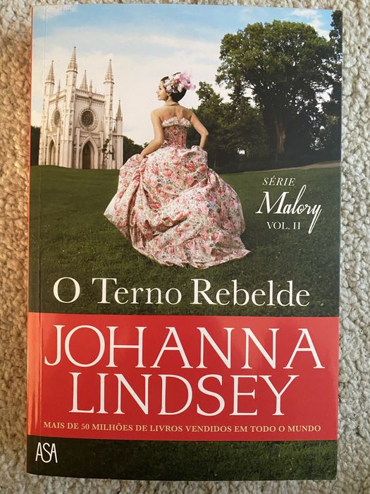 Vendo livro “o tenro rebelde” de Johanna Lindsey