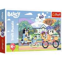 Trefl Puzzle 60 el. Wesoły Bluey 17384 pieski