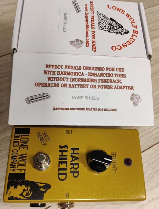 Harp Shield Lone Wolf do harmonijki, bramka anti-feedback .