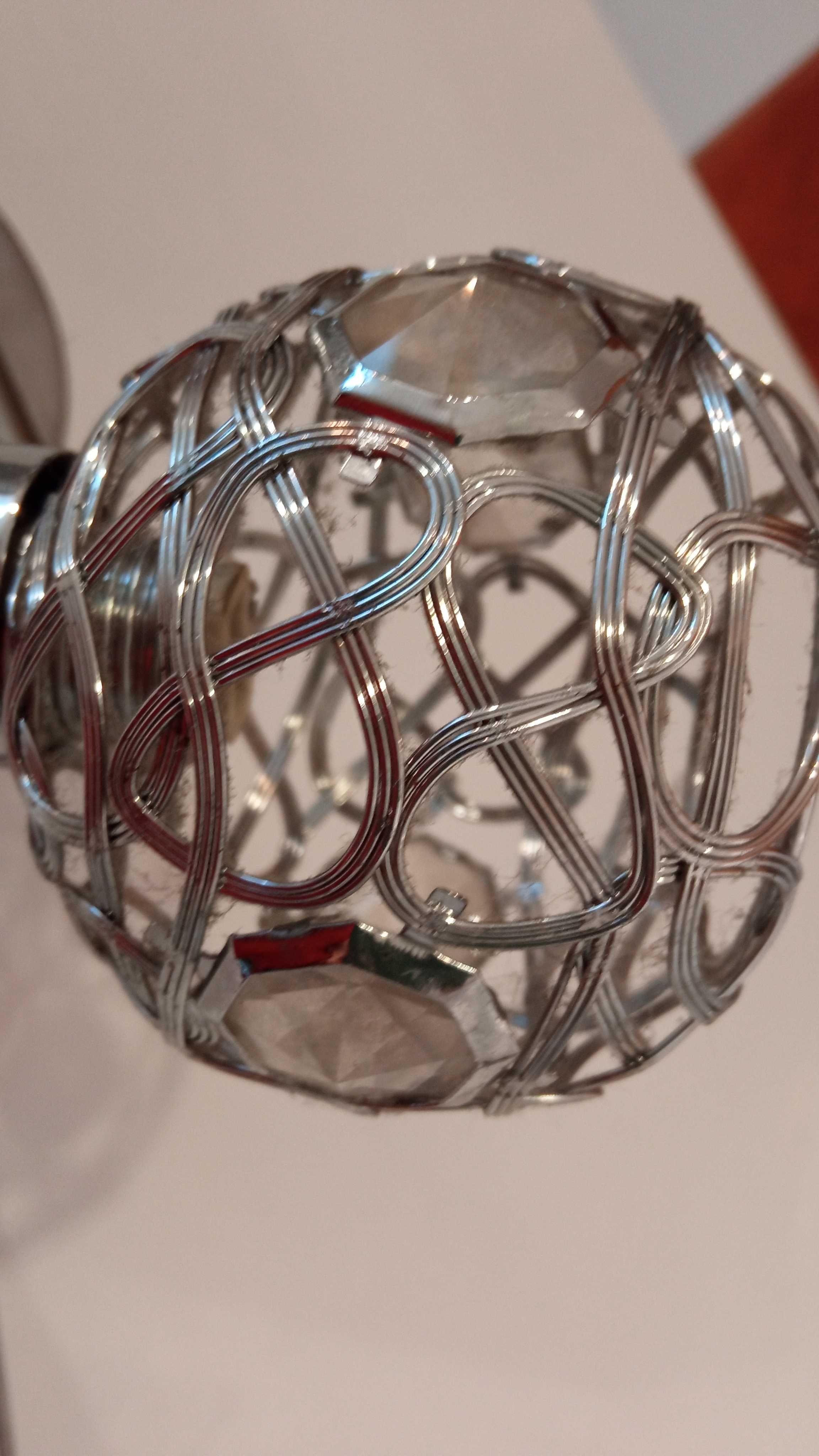 Lampa żyrandol ALFA listwa koszyczki