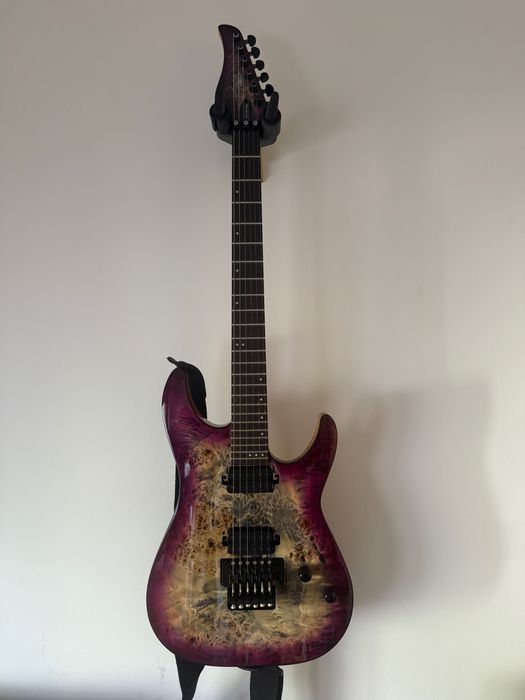 SCHECTER - C-6 Pro FR Aurora Burst