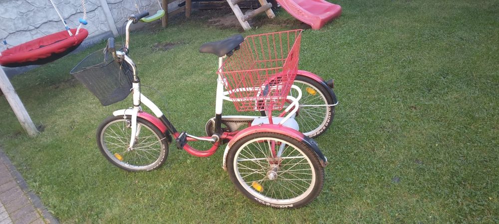 Rower 3 kołowy rehabilitacyjny