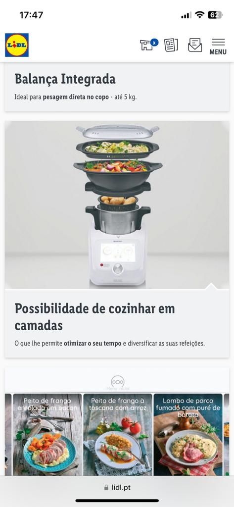 Robot Cozinha Monsieur Cuisine Connect