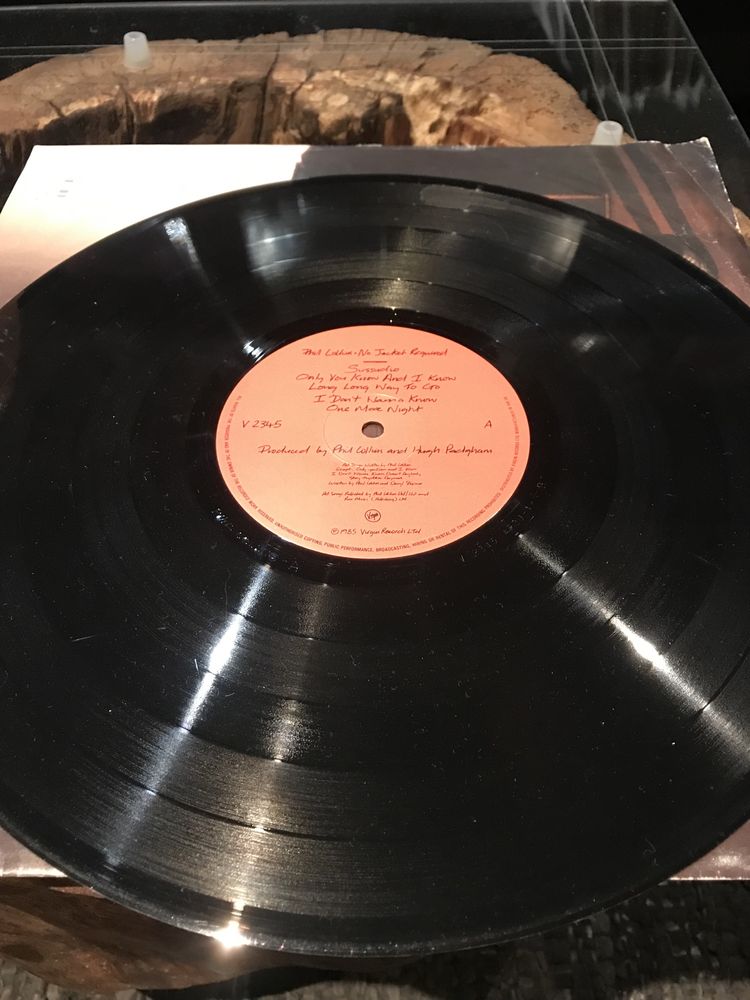 Phil Collins No Jacket Roquired 85r. U.K bez okładki