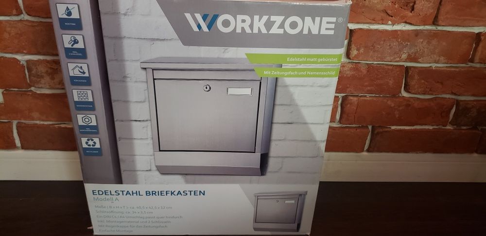 Skrzynka na listy ze stali nierdzewnej