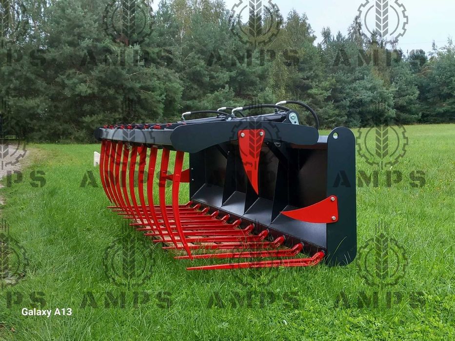 Krokodyl zęby kute/ 1,25m-2,40m! JCB, CAT, MERLO