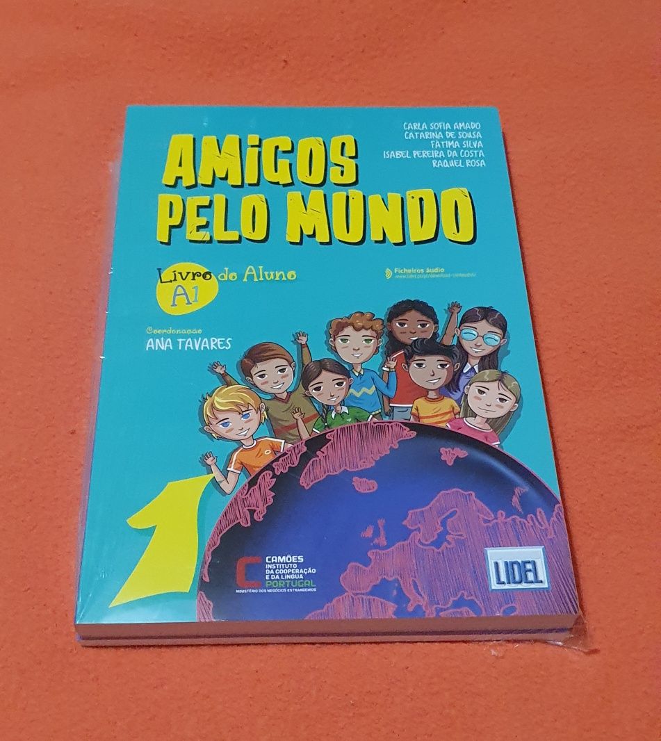 Amigos pelo mundo pack livro do aluno + caderno de exercícios NIVEL A1