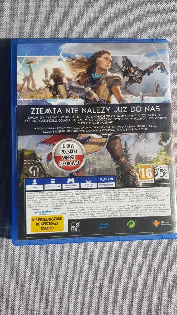 Gra Horizon Zero Dawn PlayStation 4 PS4