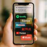 Netflix Spotify Filmix pro + YouTube premium премиум Apple Music