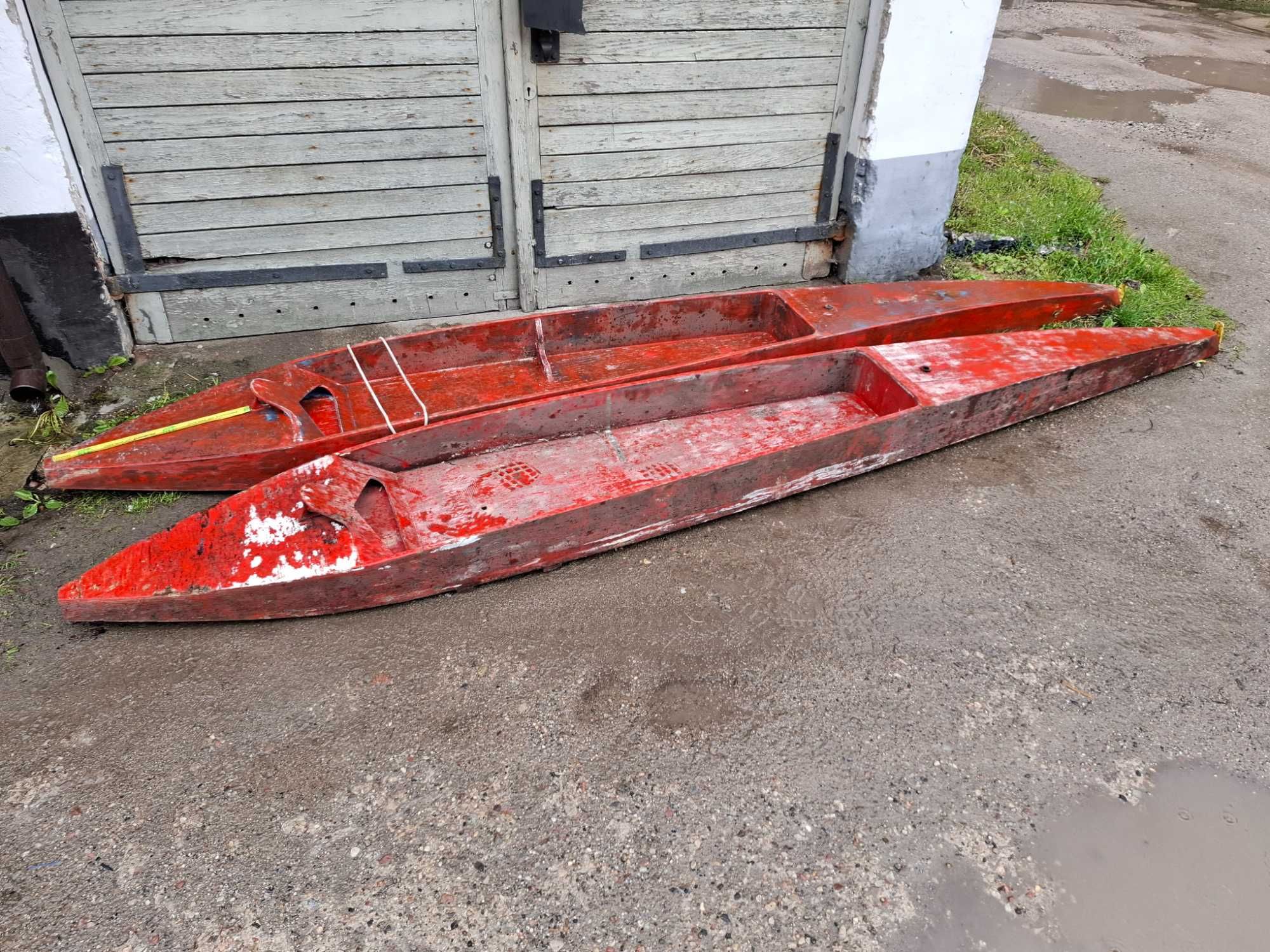 Kadłuby bojerów Kajaki dług.3,60 szer.46. szt.2.