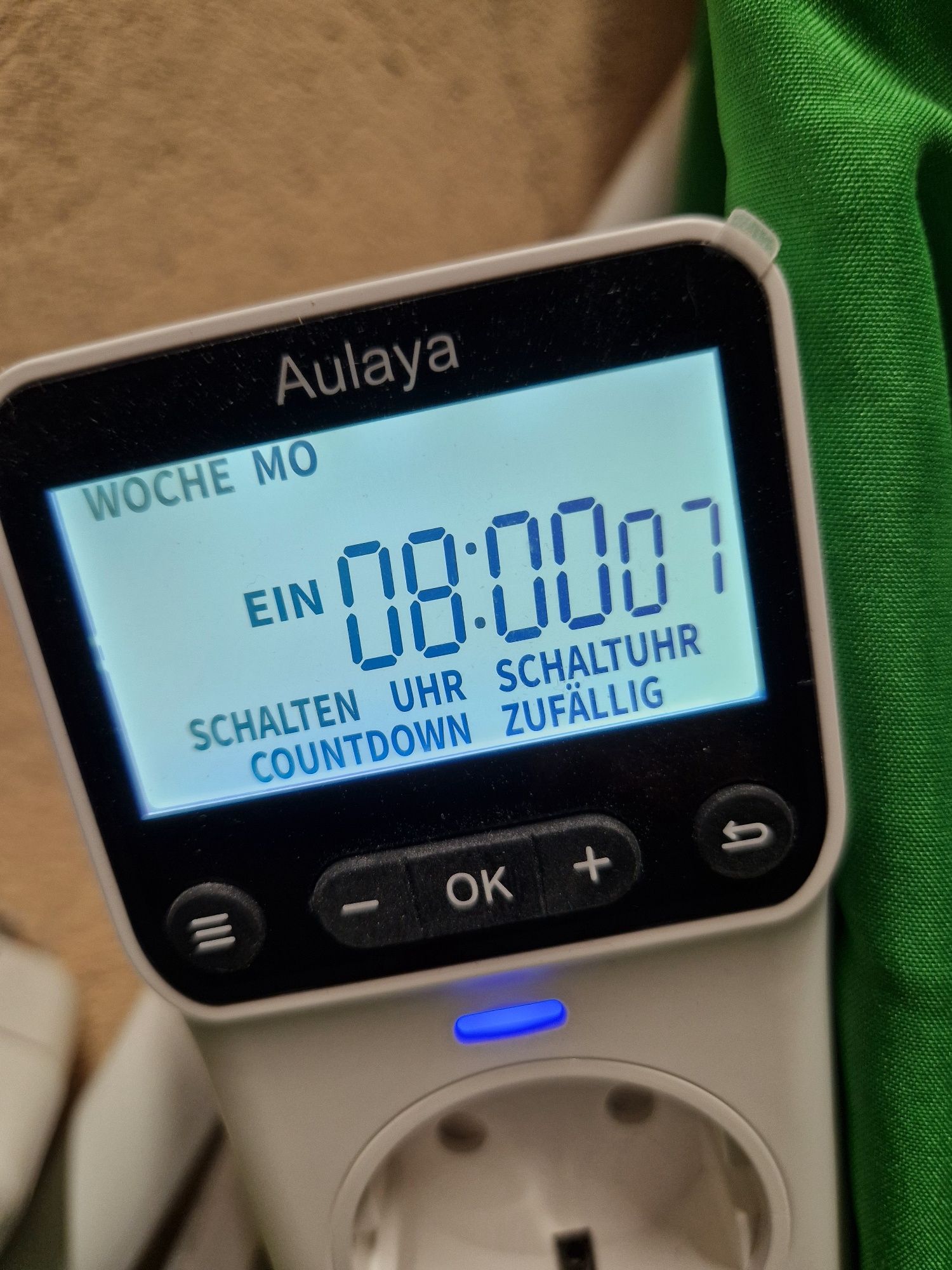 Programator czasowy 2szt wersja po niemiecku Aulaya R100