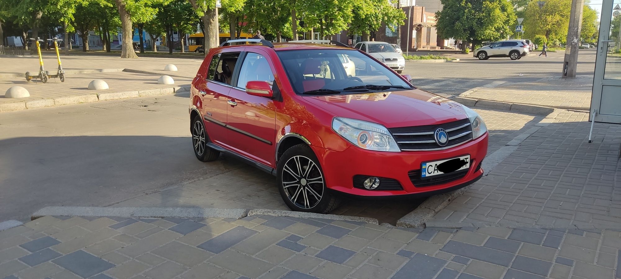 Geely Mk Cross ГБО