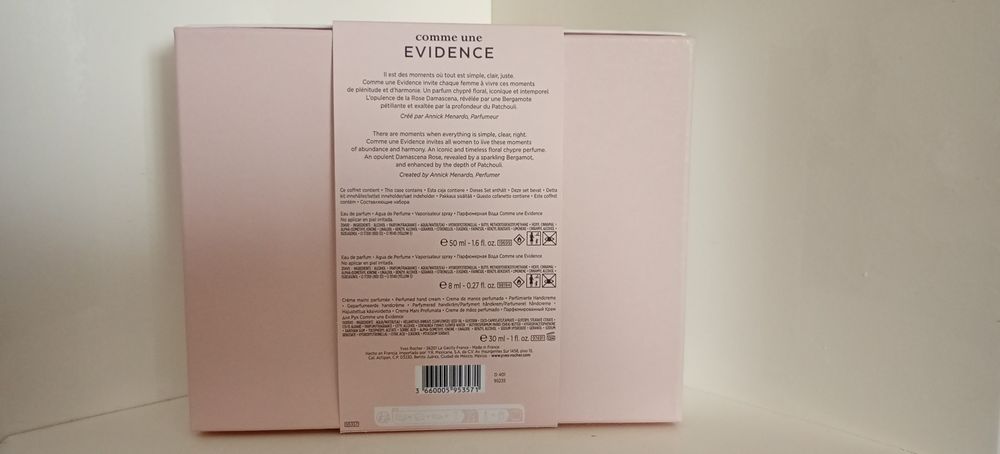 Conjunto Evidence Yves Rocher