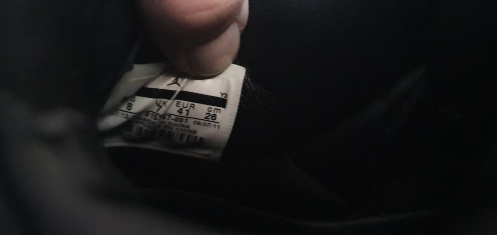 NIKE AIR JORDAN III męskie buty rozmiar 41 wkładka 26cm  używane