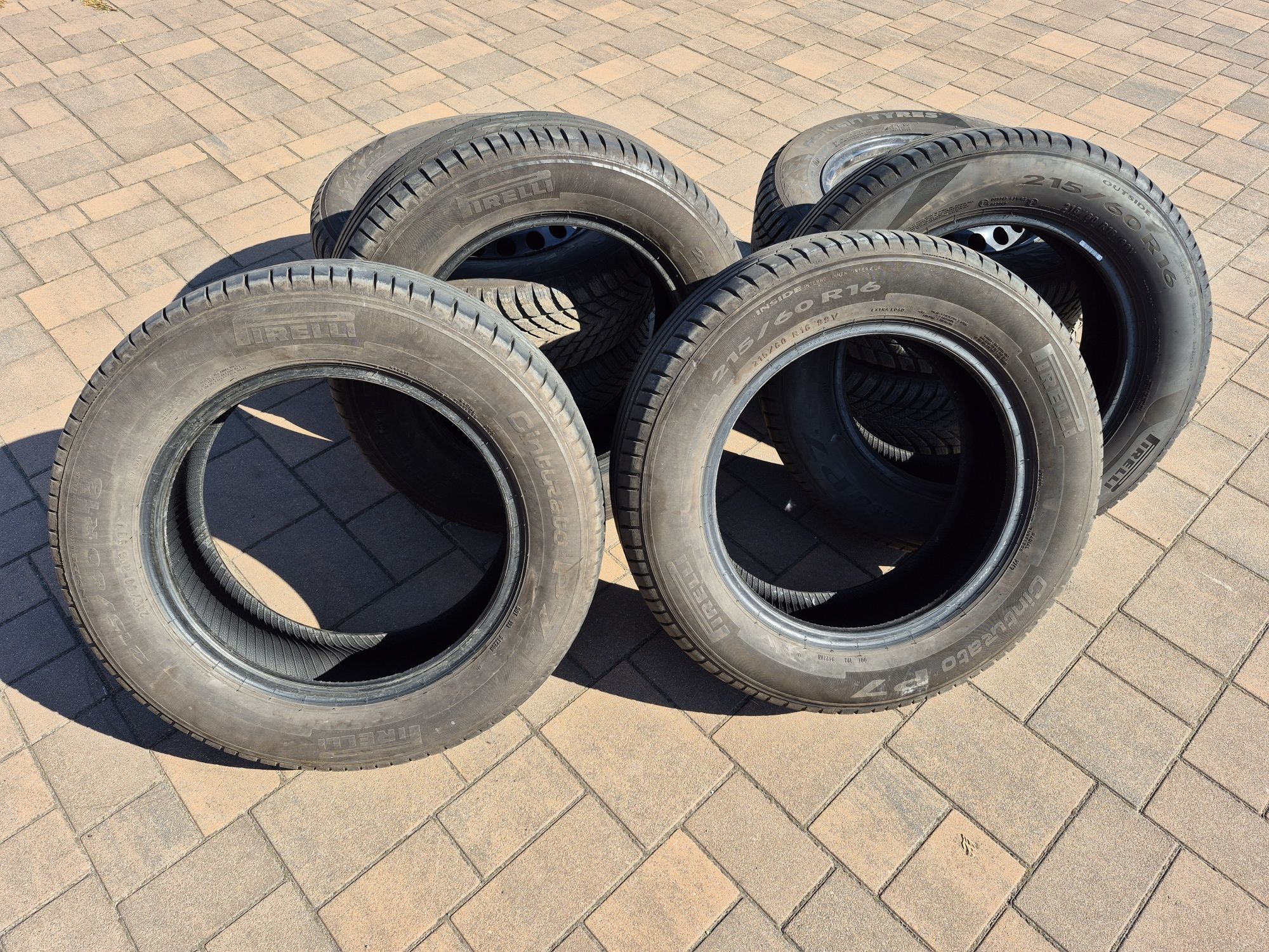 Sprzedam Opony letnie Pirelli jak nowe