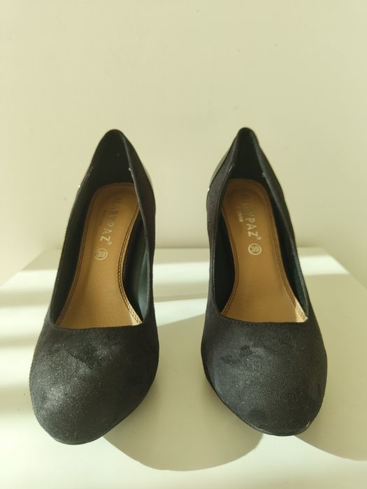 Sapato salto preto Marypaz