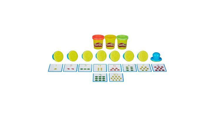 Набор пластилина Play-Doh Shape and Learn Numbers, Парикмахерская