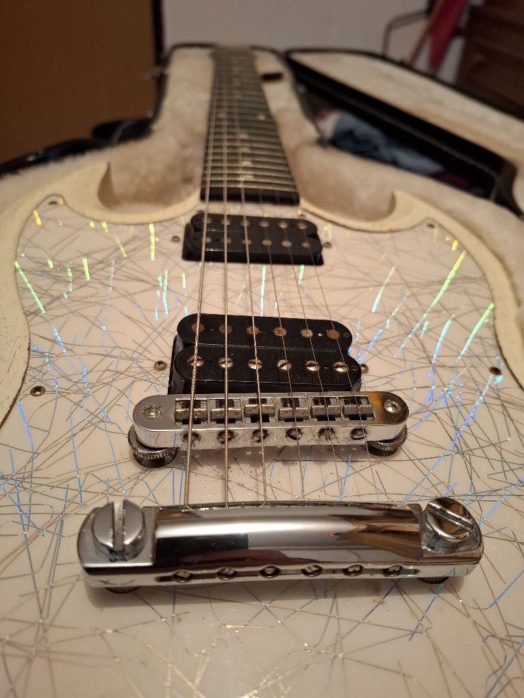 Gibson SG White Mirror Jazz z limitowanej wersji