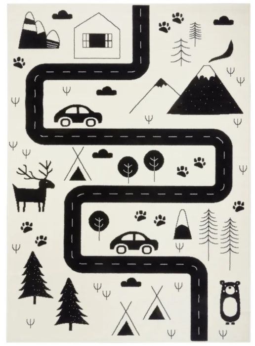 Dywan z drogą 80x150