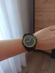 Czarny zegarek Reaction Kenneth Cole