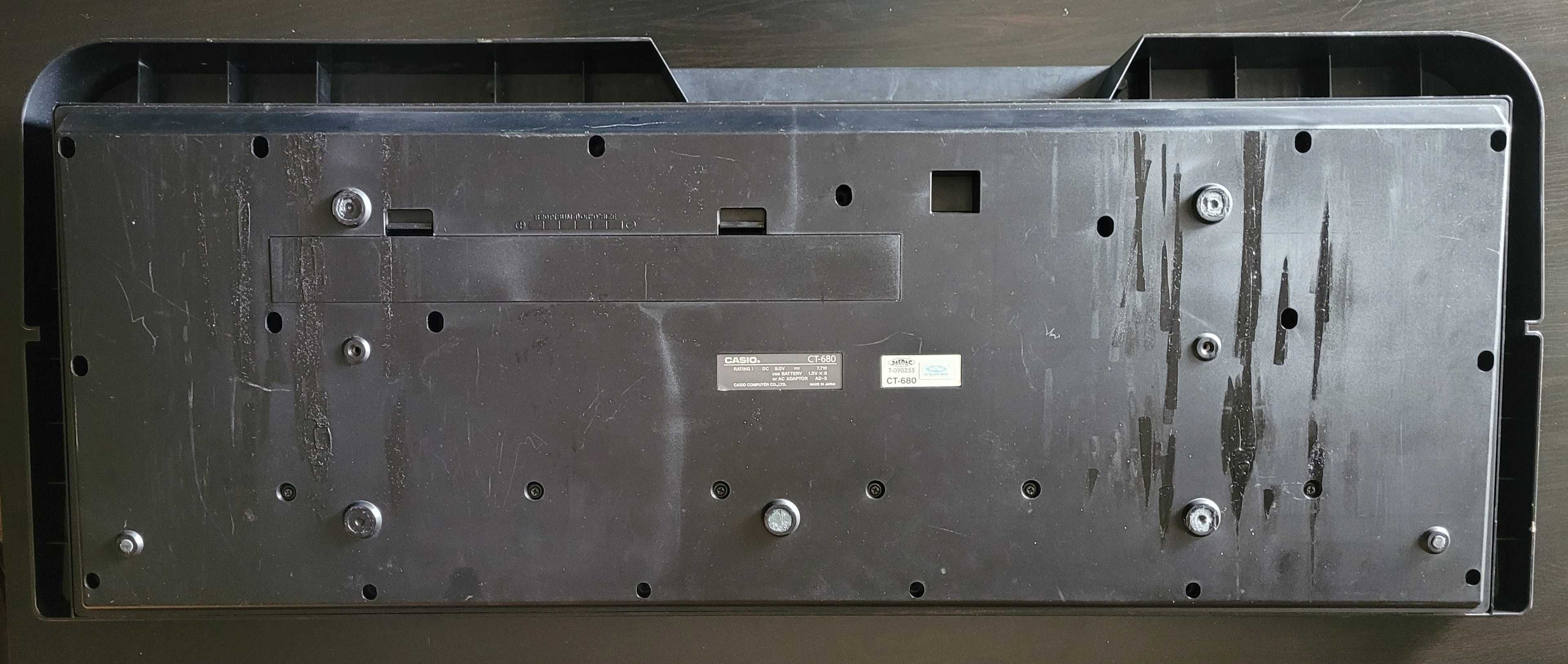 Teclado Orgão Casio CT-680 (avariado)