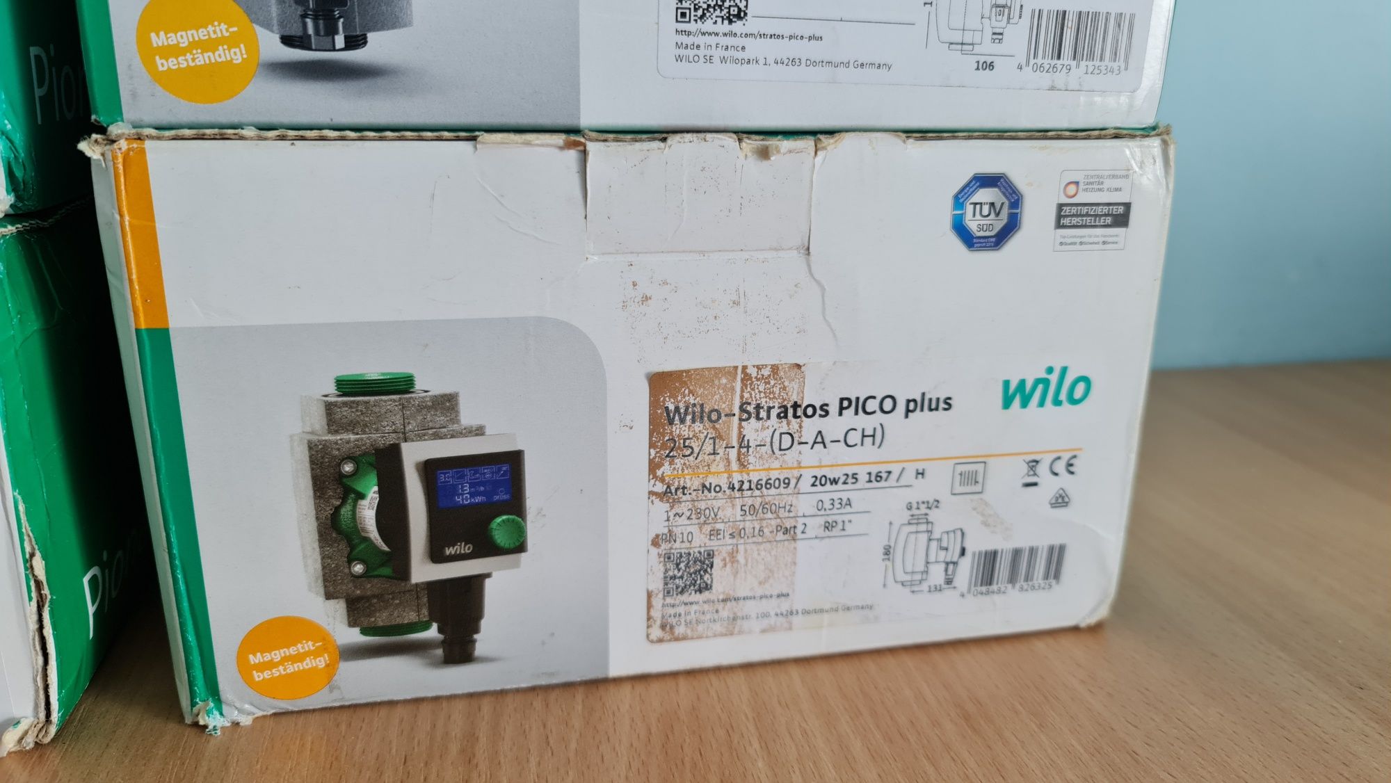Циркуляционные насосы Wilo Stratos PICO 25/1-4 / Yonos Pico 25/1-6 130