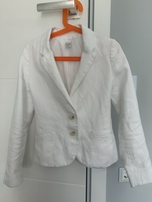 Letnia lniana marynarka dla dziewczynki ZARA Kids rozm. 140