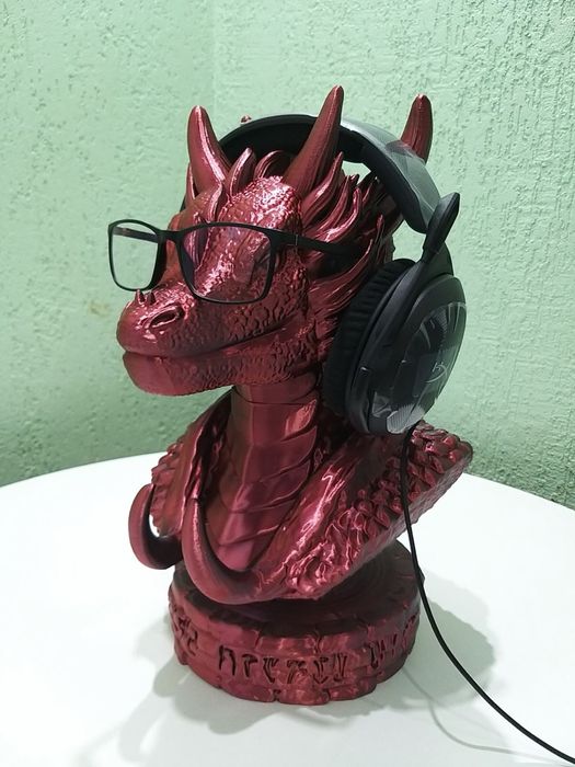 Ігрова станція, підставка під джойстик, навушники Дракон