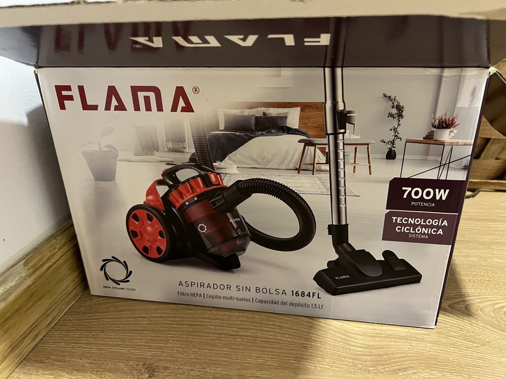 Aspirador flama como novo