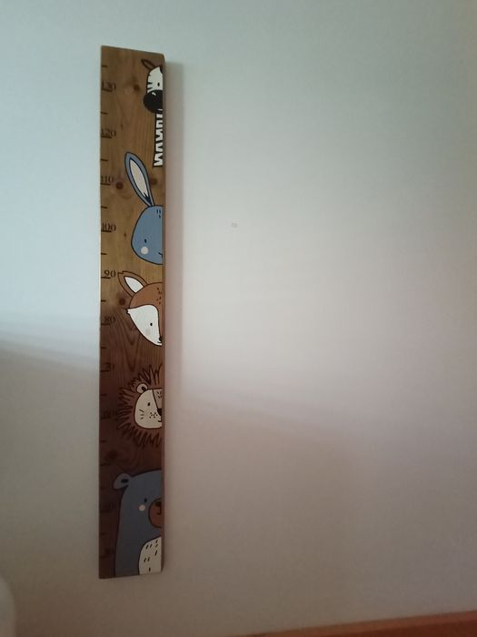 Régua de crescimento criança