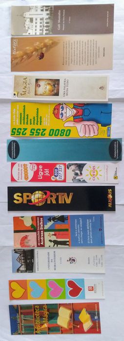 Coleção marcadores de página/livros