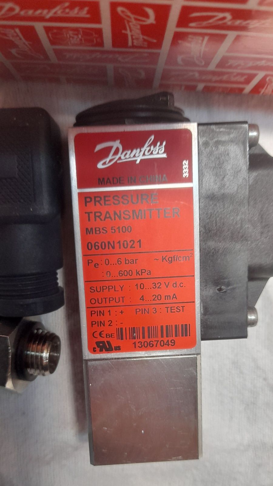 Przetwornik ciśnienia Danfoss 0-6 bar 4-20mA MBS 5100