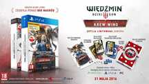 Dodatek Wiedźmin 3 III Krew i Wino PS4 / PS5 Karty Talia gwinta Folia