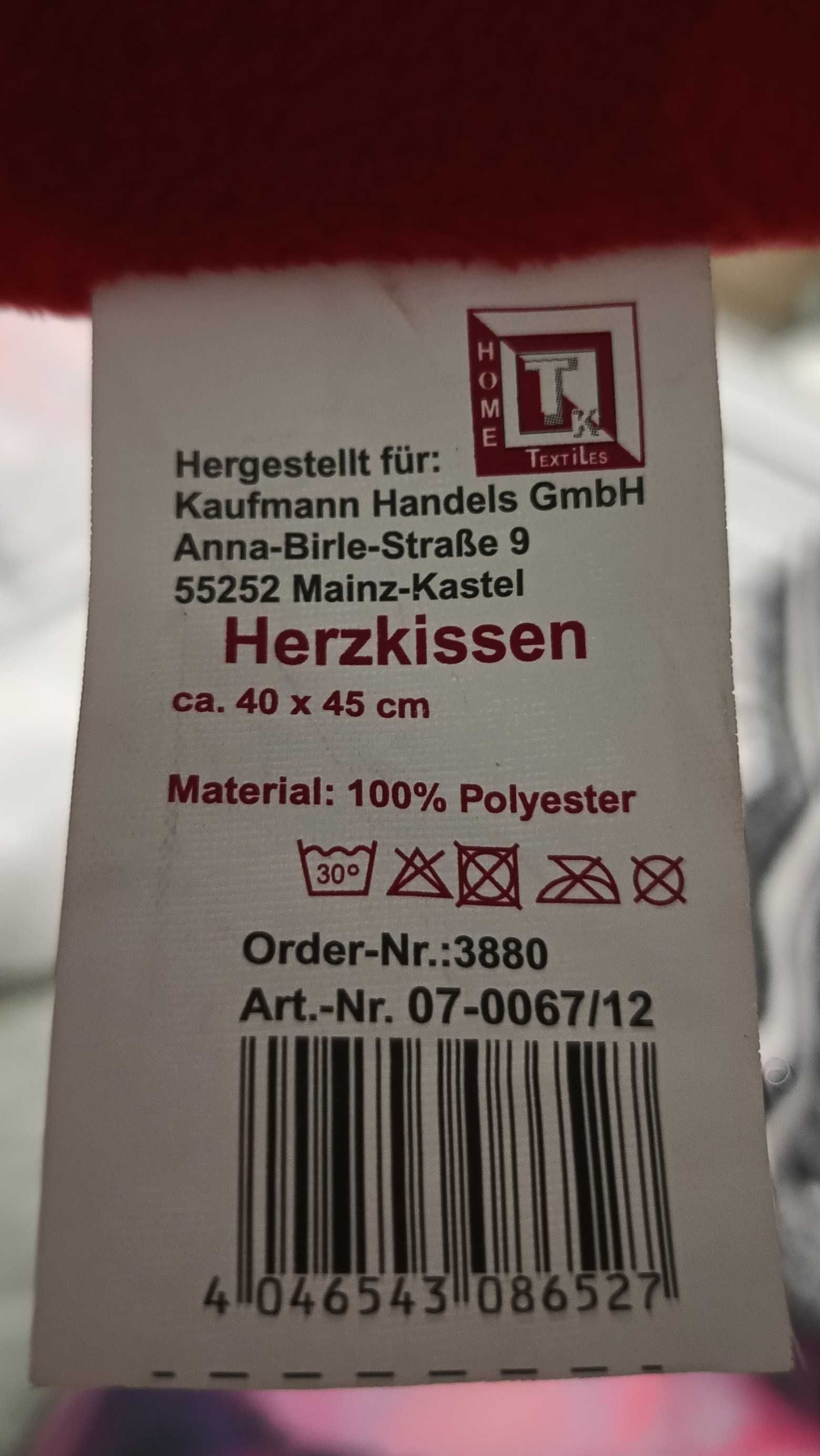 Nowa poduszka serce