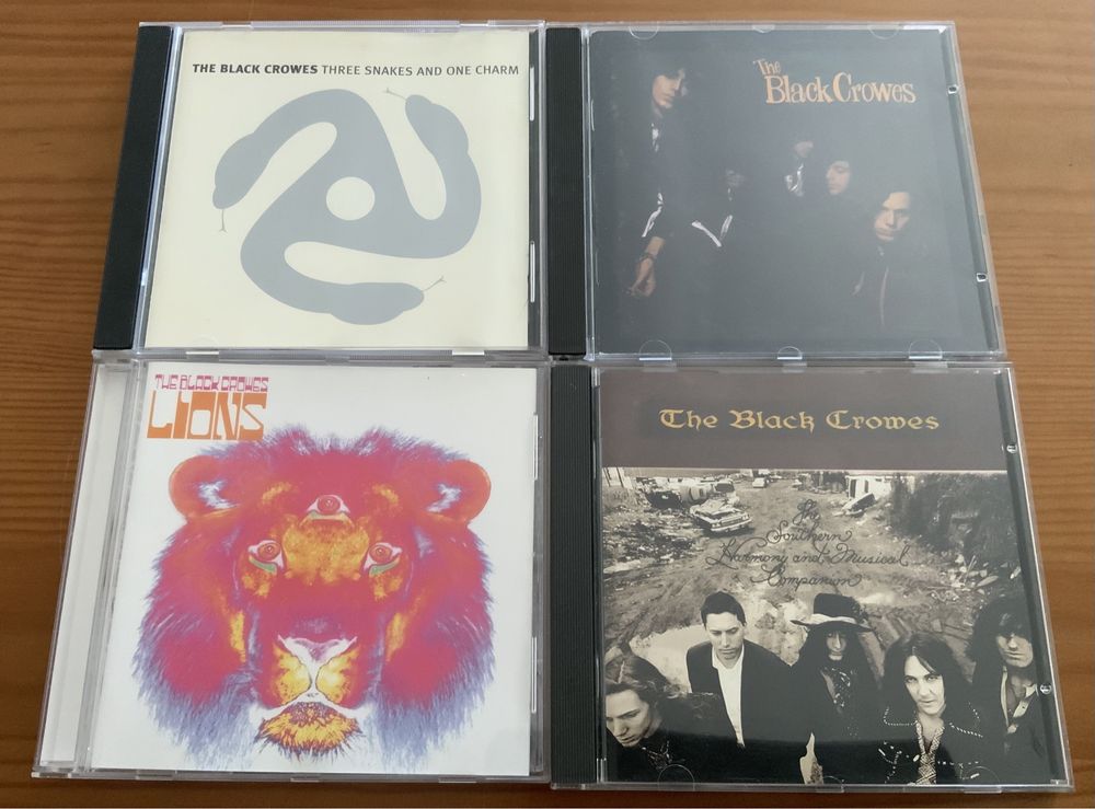 The Black Crows 5 CD’s um deles duplo