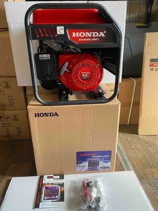 Інверторний генератор HONDA 4.5 кВт бензиновий, мідна обмотка.