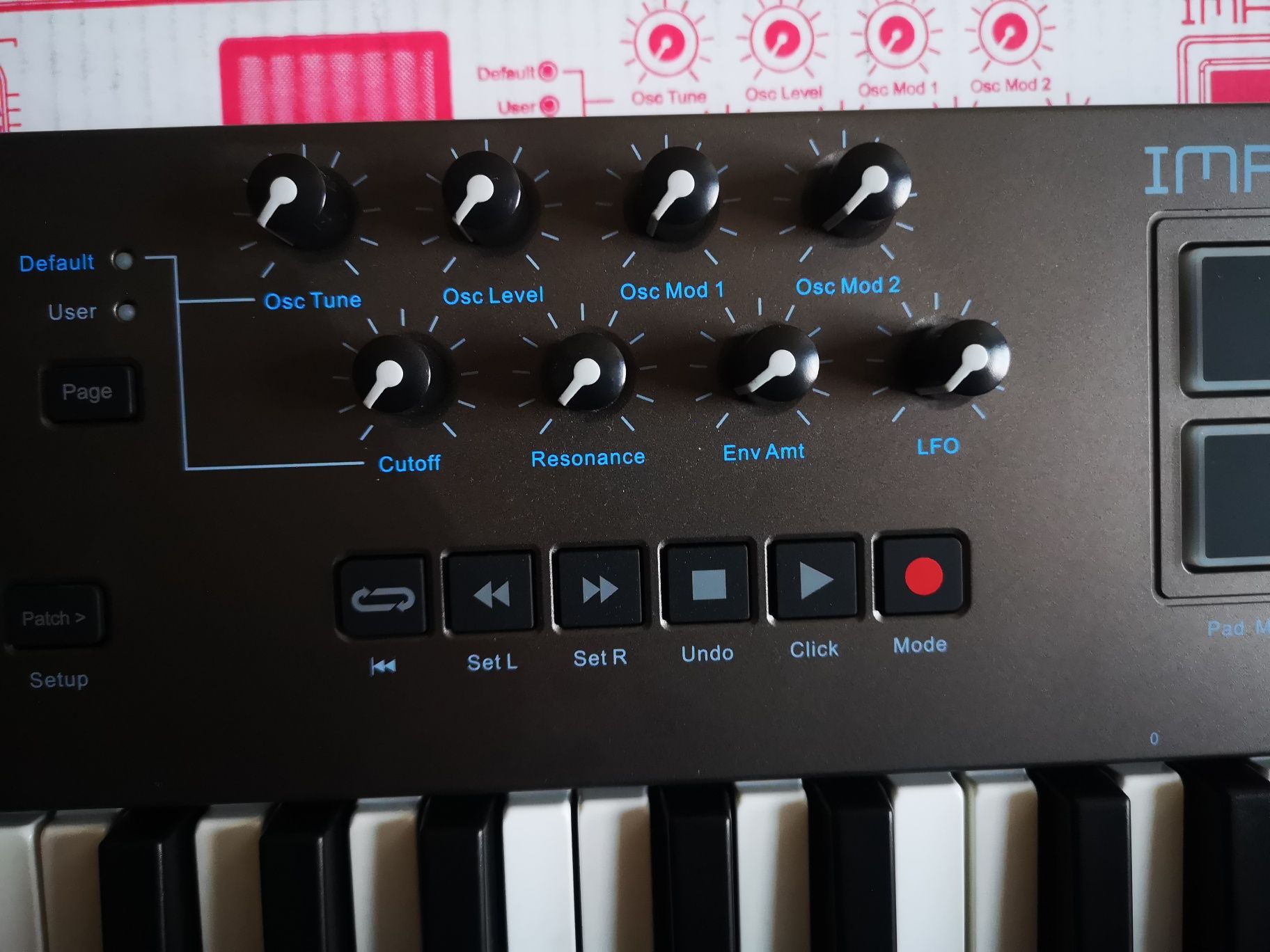 Kontroler DAW MIDI Nektar Impact LX61+ z kodem do DAW BITWIG 8-TRACK