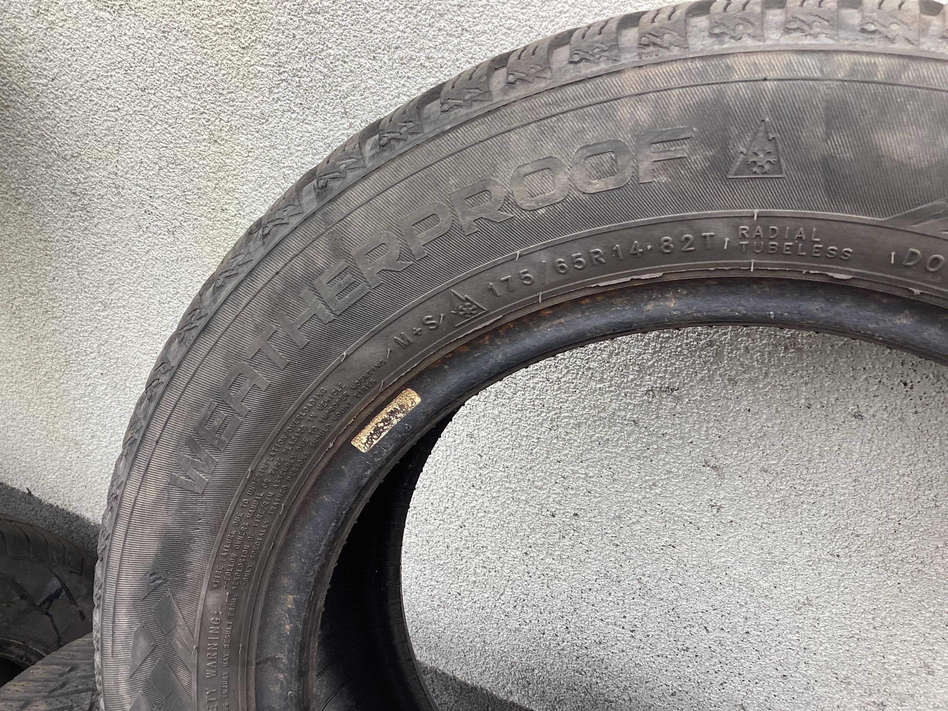 NOKIAN 175/65r14 4szt opony zima zimowe 6.8mm 2020r