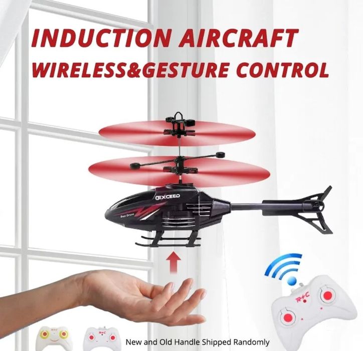 Indução Aeronave Controle De Gestos Helicóptero Aeronave Suspensão Con