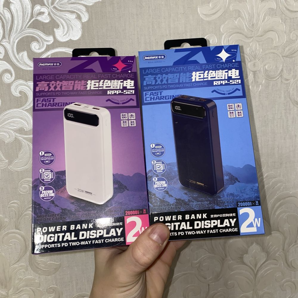 Remax Power Bank 20.000 mAh