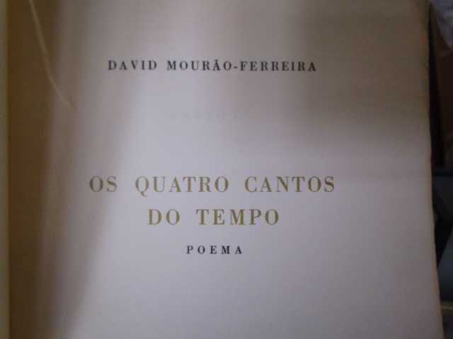 David Mourão Ferreira os quatro cantos do tempo